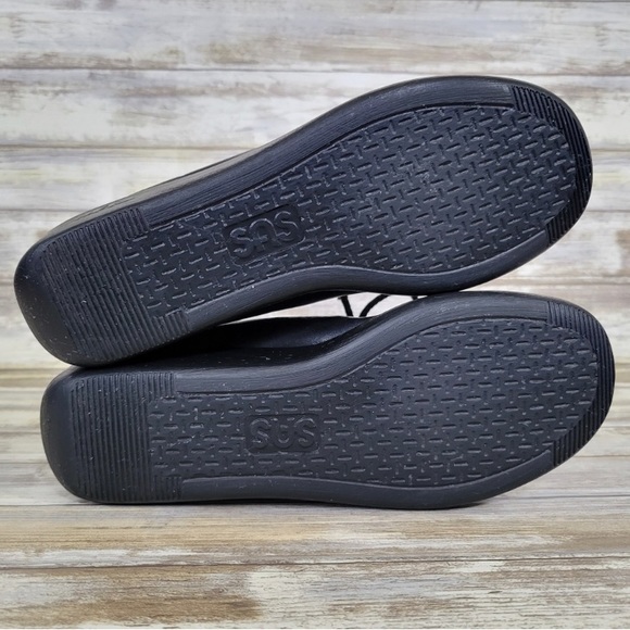 SAS Bounce Lace-Up Leather Moccasin Wedge Comfort Shoes Women's Size 6.5 W - Picture 8 of 13